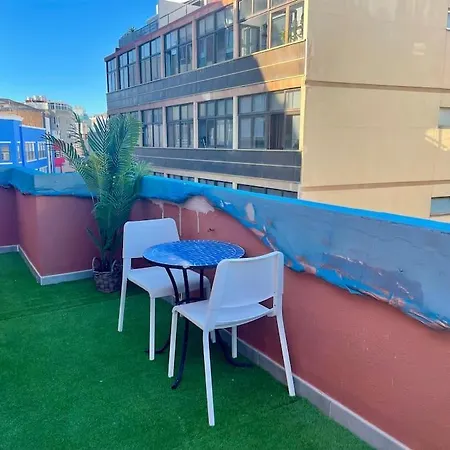 Apartmán New Attic With Terrace And Air Conditioning At Canteras Parking Optional Las Palmas de Gran Canaria